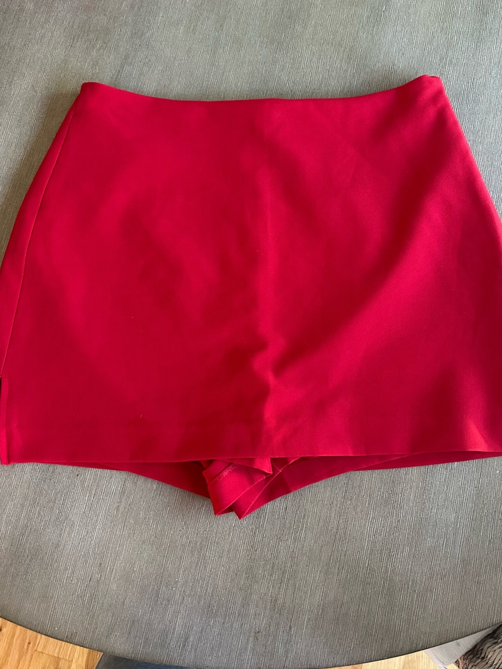 Express Bright Red Skort Shorts